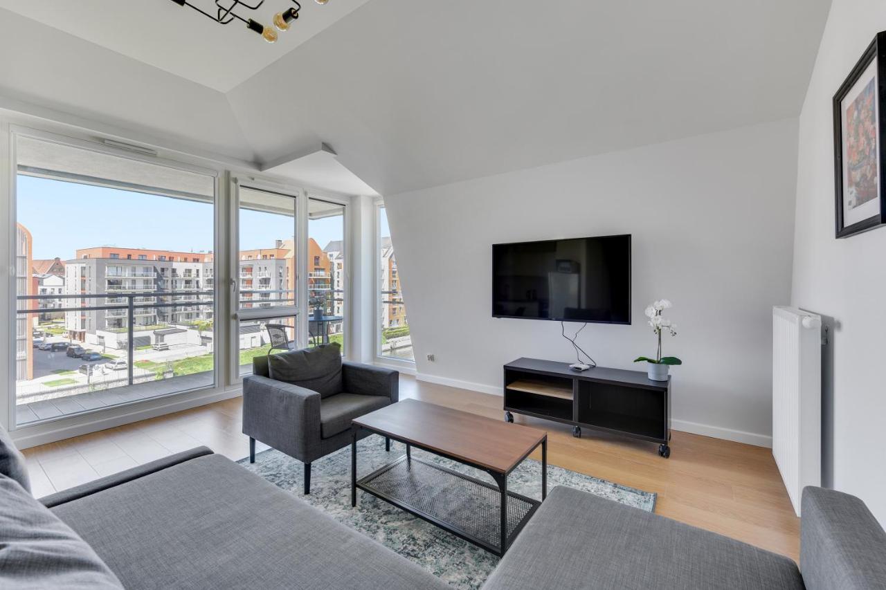Grano Flats Gdansk - Riverfront Apartment Exterior foto