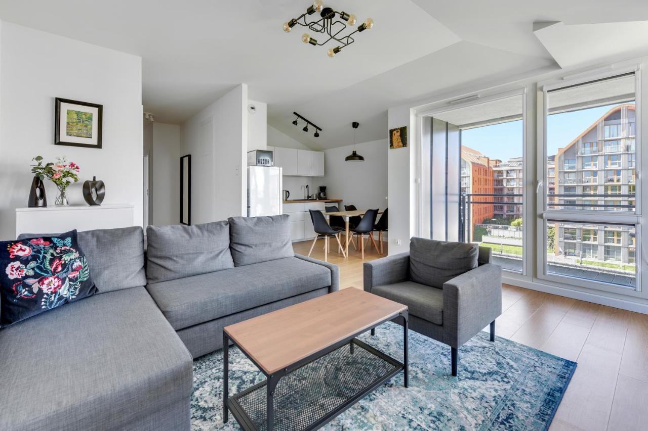 Grano Flats Gdansk - Riverfront Apartment Exterior foto